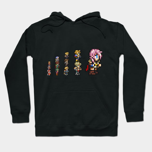 Final Fantasy Evolution Hoodie by sephcornel